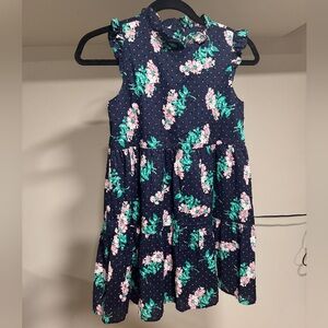 Janie and Jack Navy Floral Kids Dress